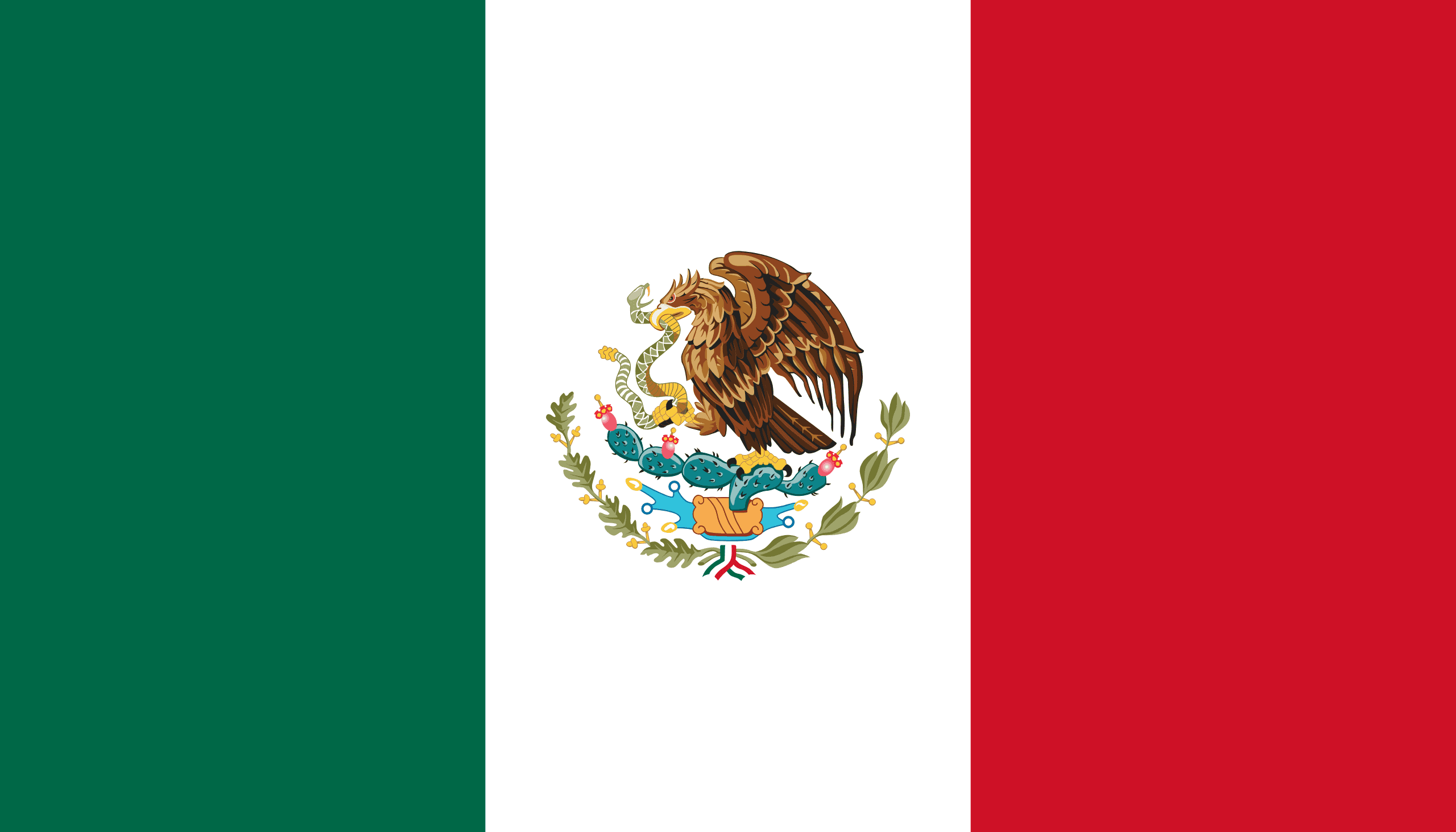 México flag